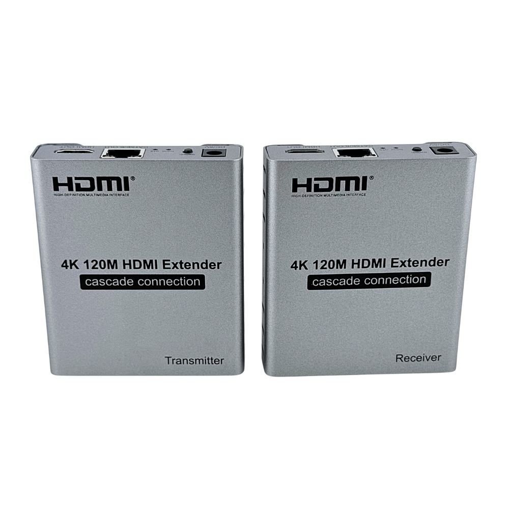 EXTENSOR HDMI 120M 4K HIPEN - 7487 -4-
